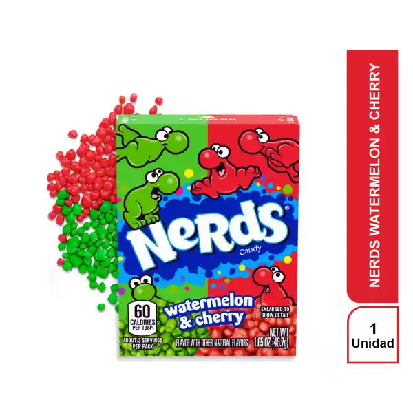 Nerds Dulce Verde Rojo