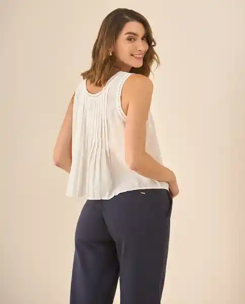 Camisa Blanco Puro Claro Talla L 619G201 Esprit