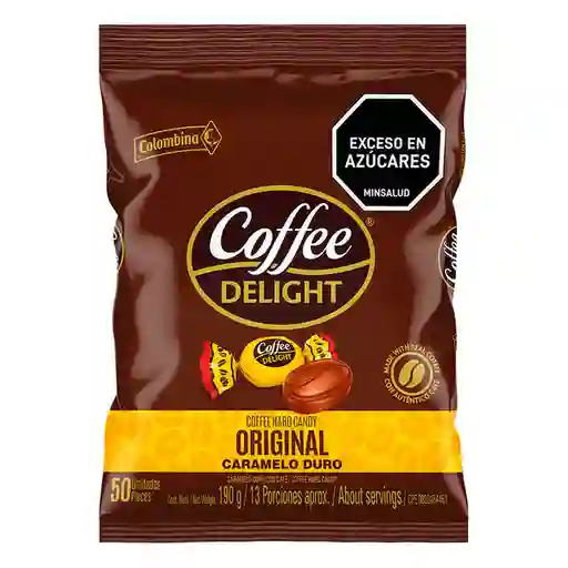 Coffee Delight Caramelos Duros Sabor a Café