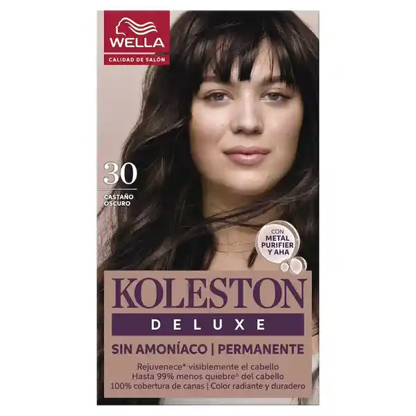 Koleston Tinte Deluxe Castaño Oscuro 30