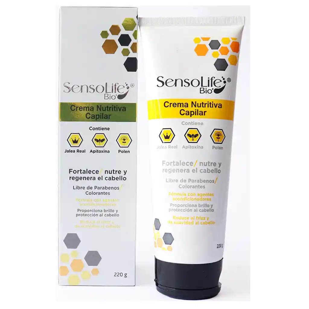 Crema Nutritiva Capilar Sensolife Bio