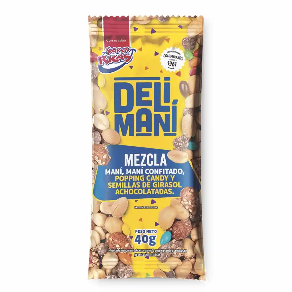 Super Ricas Mezcla Semilla Girasol Delimani