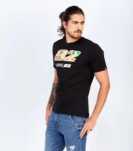 Unser Camiseta Negro Talla L 823721