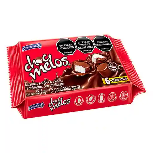 Chocmelos Masmelo Bandeja 38.4 g