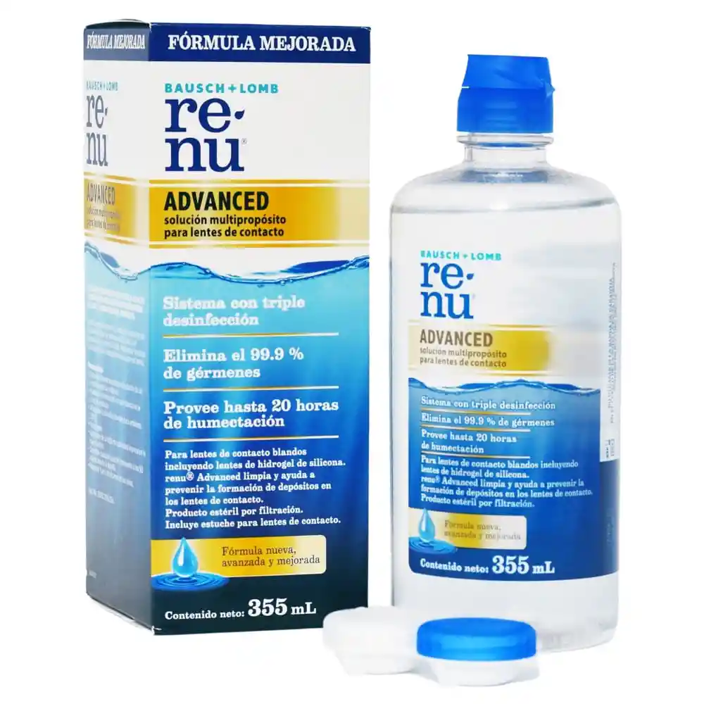 Renu Fresh Solución Para Lentes de Contacto Advanced