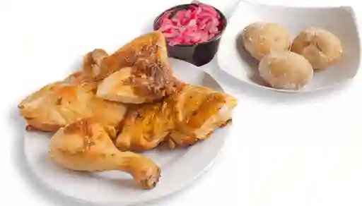 Pollo Brujo Papa Asado a la Parrilla