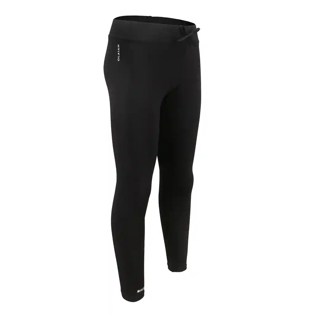 Licra Con Protección Solar de Surf Para Niños 100 - Negro