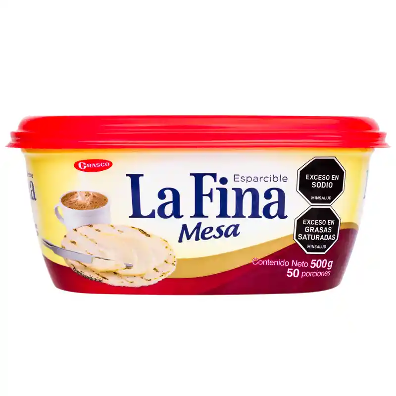 La Fina Margarina Esparcible de Mesa Con Sal