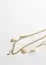 Collar Sole Oro Talla 99 Teen Niñas Mango