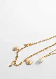 Collar Sole Oro Talla 99 Teen Niñas Mango