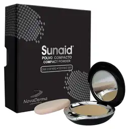 Sunaid Polvo Compacto Piel Canela