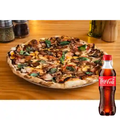 Combo Pizza Sra Emilia Mediana +Cocacola Orig 400ml