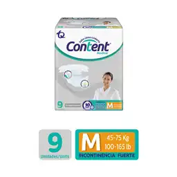 Content Medical Pañal Talla M