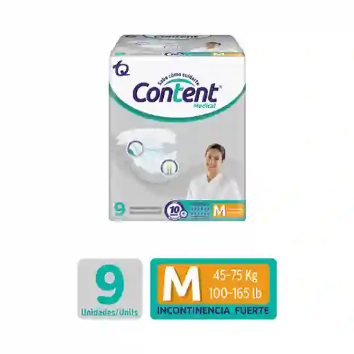 Content Medical Pañal Talla M