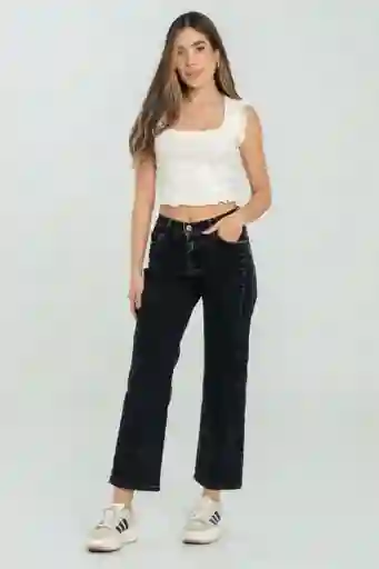 Top Mocha Color Blanco Crudo Talla S Ragged