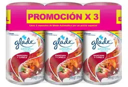 Glade Repuesto Aromatizante Ambiente Automático Manzana y Canela