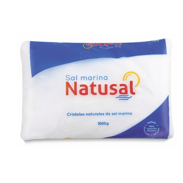 Natusal Sal Marina Cristales Naturales 1000 g