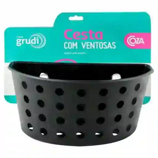 Coza Canasta Ventosas Negro 10812-0008