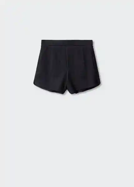 Short Thelma Negro Talla M Mujer Mango