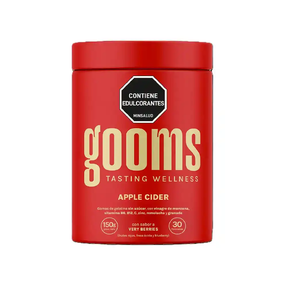 Gomas Apple Cider Gooms Frasco