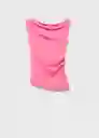 Top Juls Rosa Talla M Mujer Mango