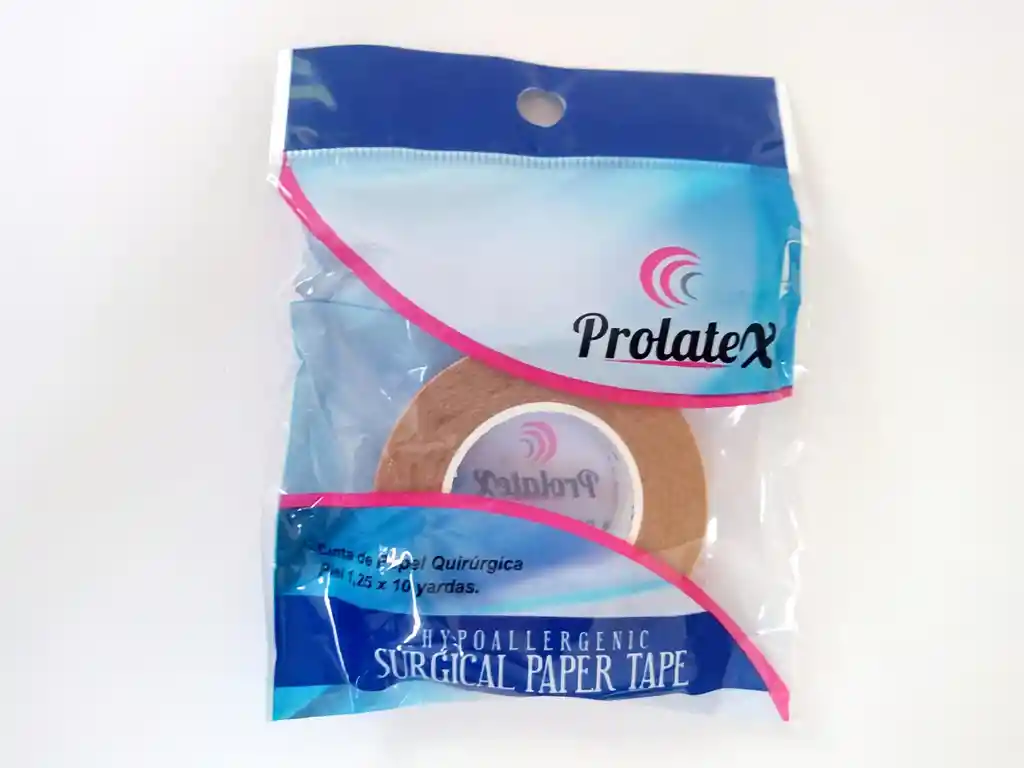 Prolatex Cinta de Papel Quirúrgica Hipoalergénica