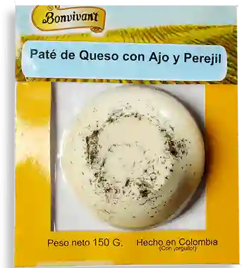 Bon Paté de Queso Con Ajo 150 g
