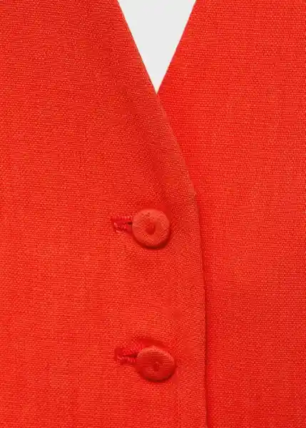 Chaleco Miso Coral Talla S Mujer Mango
