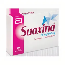 Suaxina Lafrancol 85 500 Mg 4 Tabletas