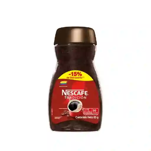 Café Instantáneo Nescafé Tradición 85 g
