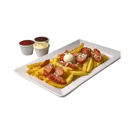 Salchipapas Sencillas