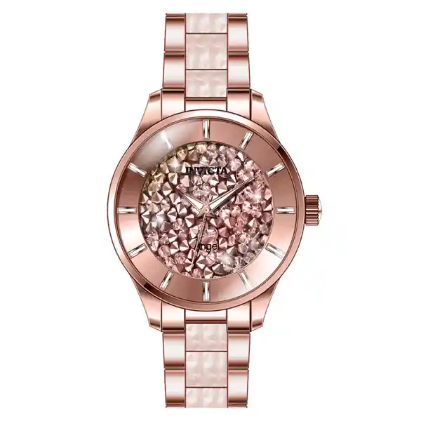 Invicta Reloj Hombre Rosa de Oro Rosa Inv24663