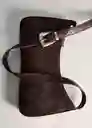 Bolso P Cowgirl Marrón Talla 99 Mujer Mango