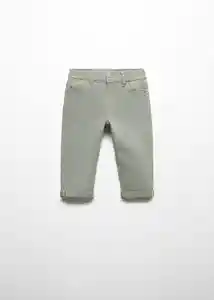 Pantalón Mauro Khaki Talla 69 Niños Mango