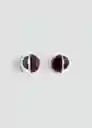 Pendientes Carol Plata Talla 99 Mujer Mango