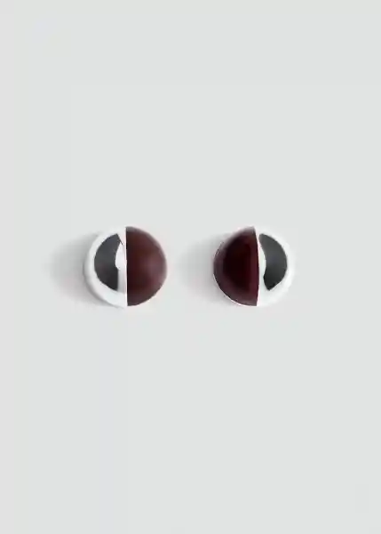 Pendientes Carol Plata Talla 99 Mujer Mango