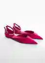 Zapatos Dash Fucsia Talla 38 Mujer Mango