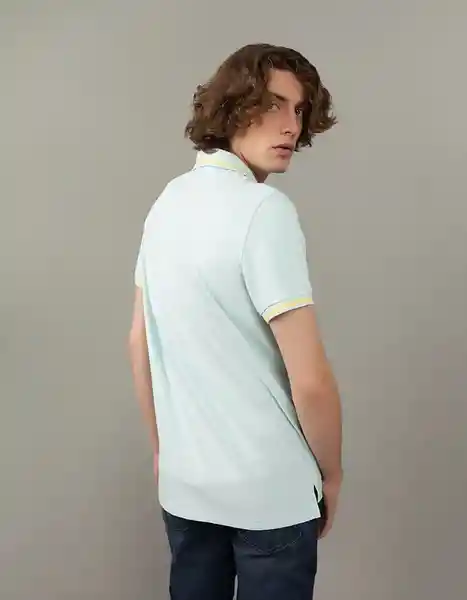 Polo Hombre Azul Talla X-Small American Eagle 11653656