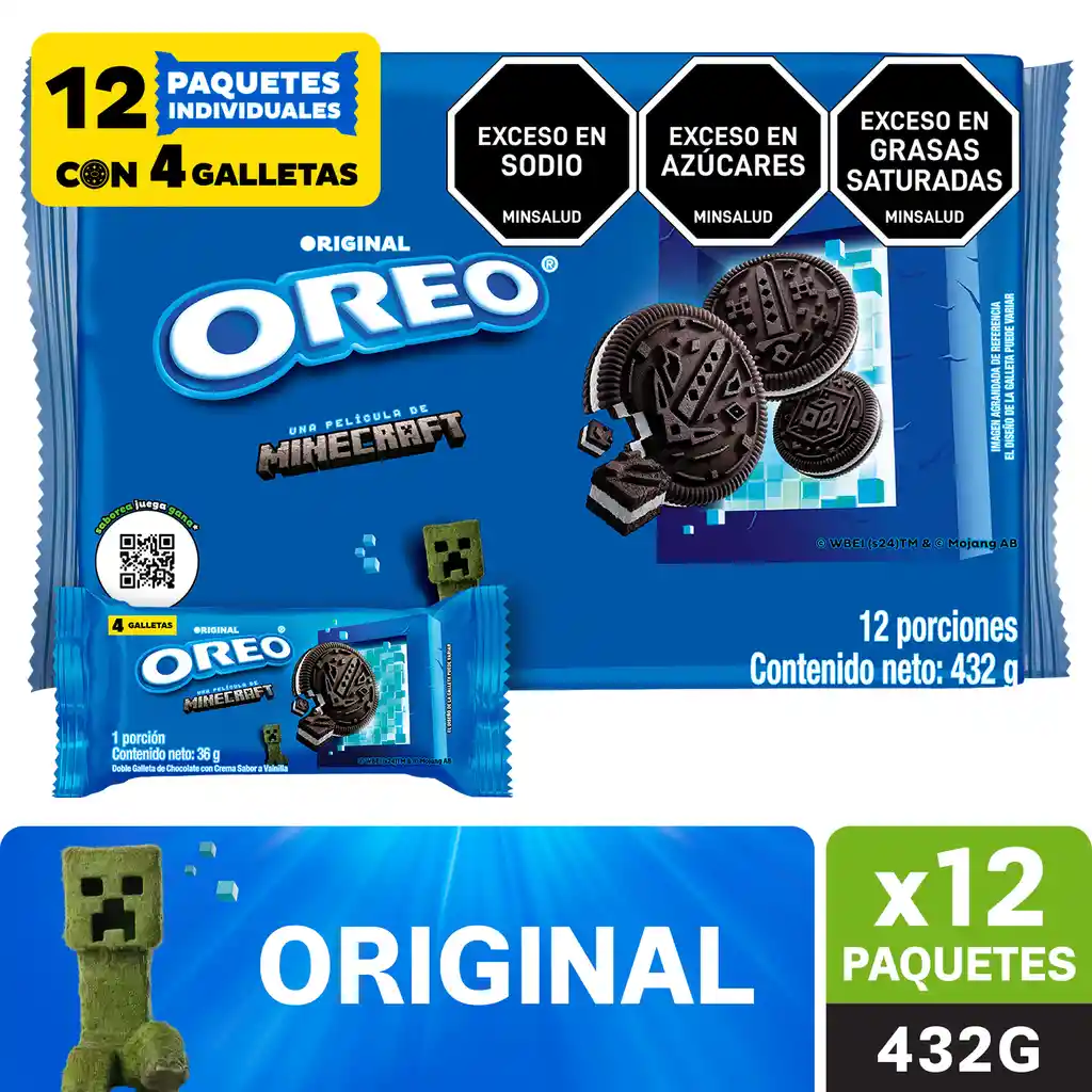Oreo Galletas Original 432 g