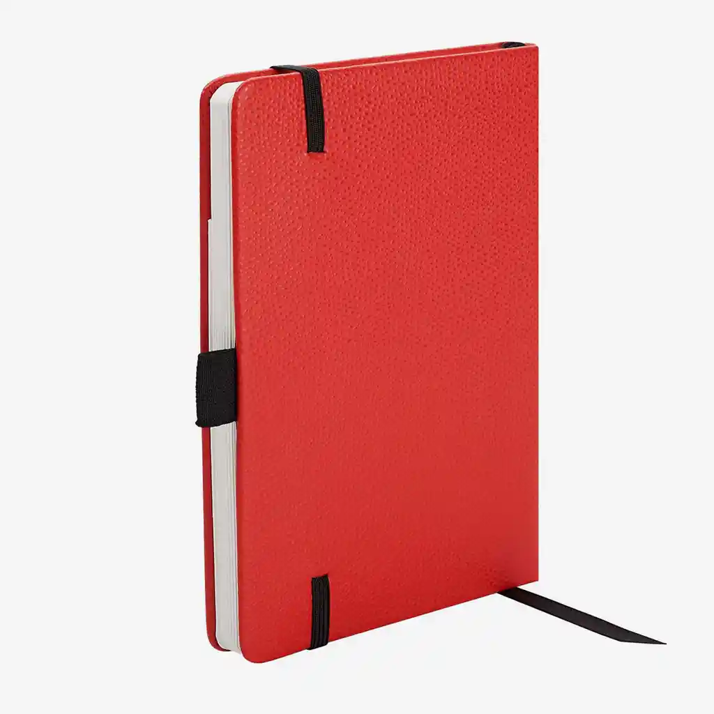 Inkanta Libreta Leather Notebook Province Rojo