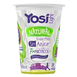 Yosi Yogurt Natural Deslactosado sin Azúcar con Probióticos