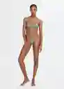 Braga Bari Negro Talla M Mujer Mango
