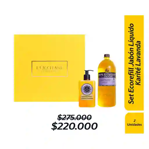 Combo Ecorefill Jabón Líquido Karité Lavanda