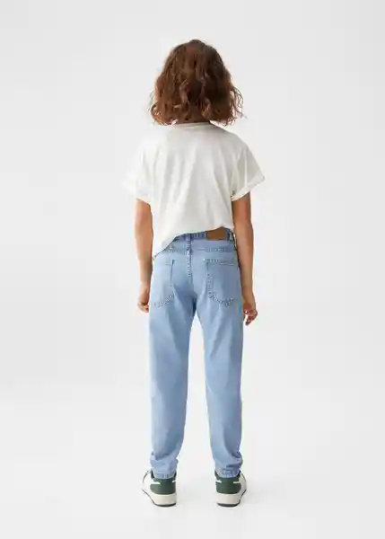 Jean Dad Tejano Claro Talla 10 Niños Mango