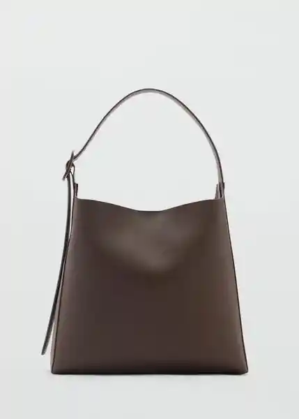 Bolso G Winnie Chocolate Mujer Mango