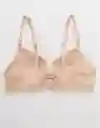 Brasier Aerie Beige Talla 34 B American Eagle 37314774