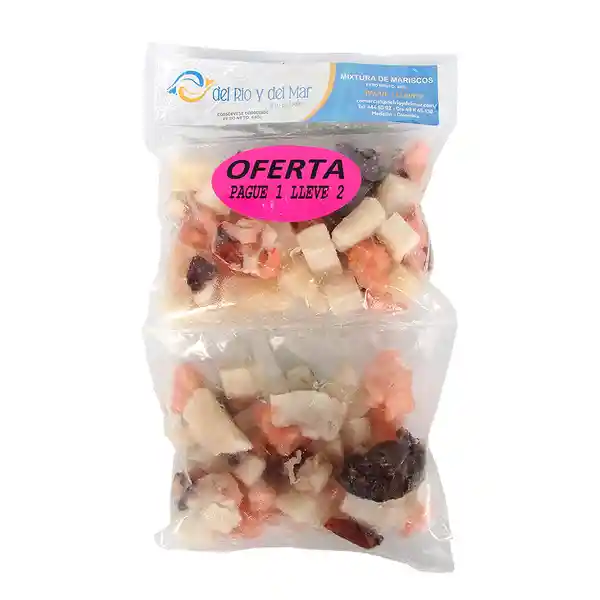 Mixtura de Mariscos 2x1 $ Esp