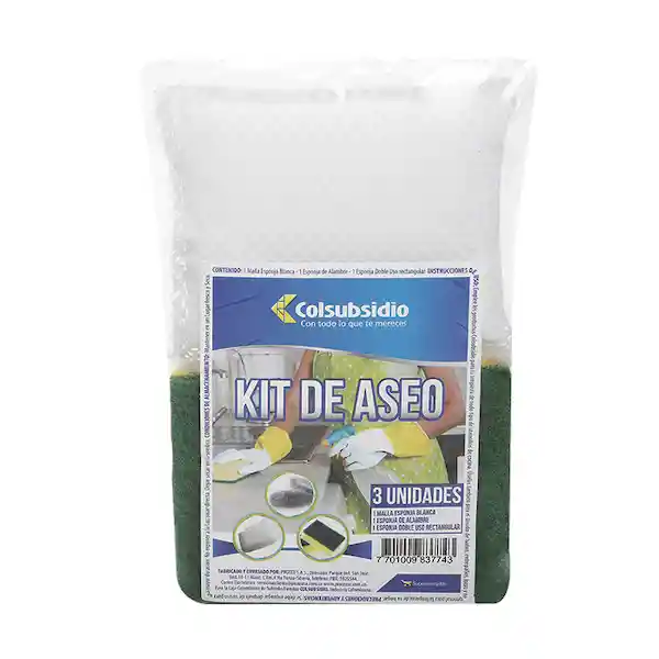 Kit de Esponjas Colsubsidio