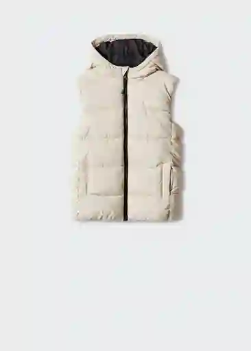 Chaleco Amerv Vainilla Talla 10 Niños Mango