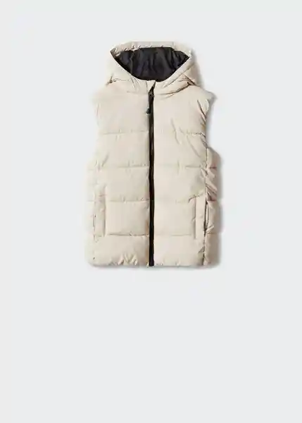 Chaleco Amerv Vainilla Talla 10 Niños Mango